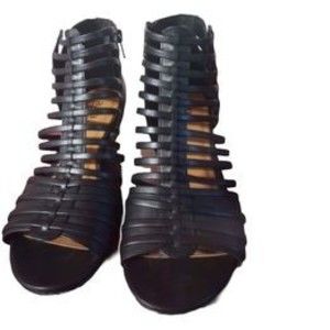 a.n.a wedge heel sandals womens 8
